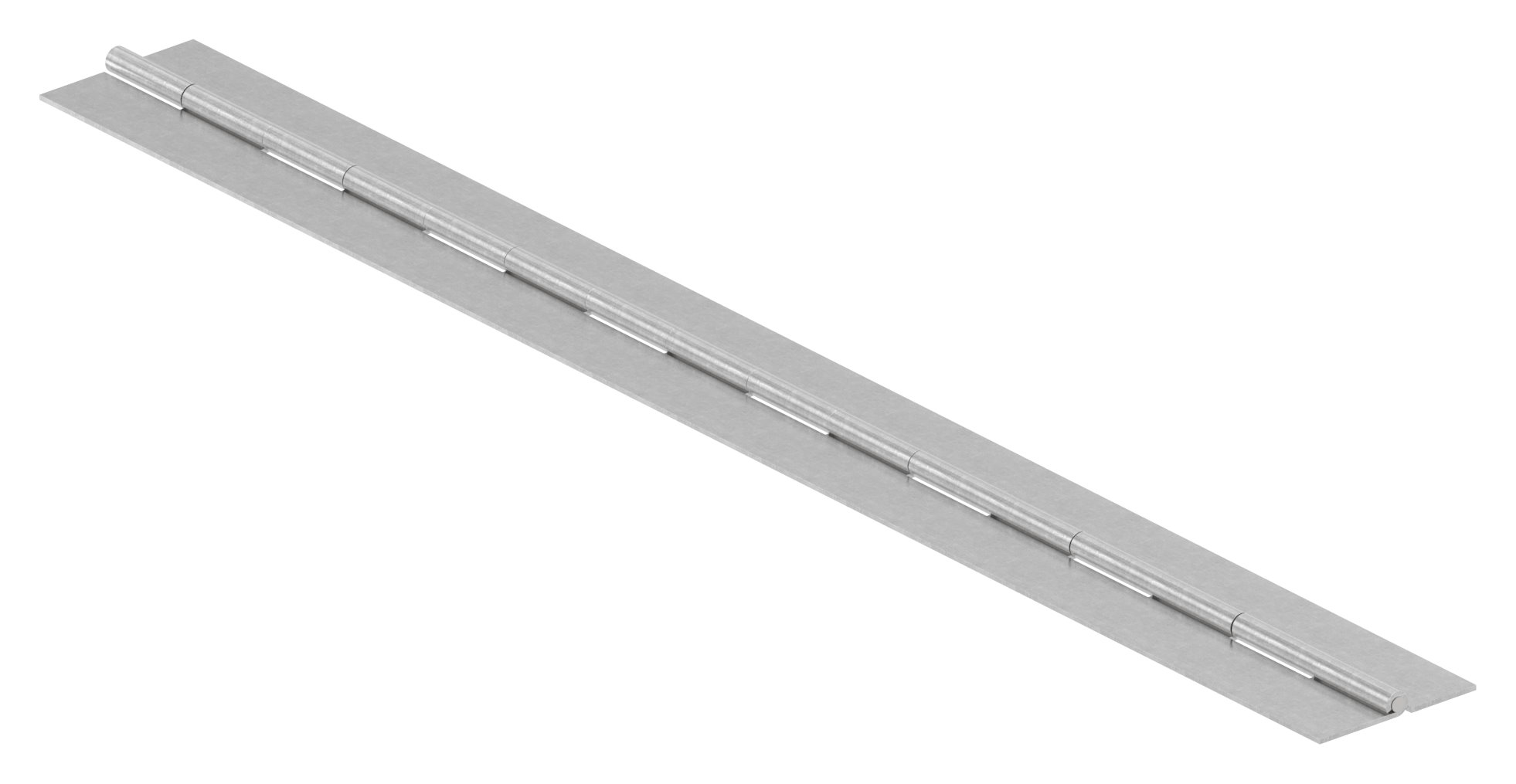 Langes Scharnier zum Anschweißen, 50 x 1,5 x 1980mm, roh