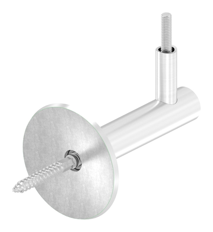 Handlaufhalter zum Anschrauben, Linsenkopfschraube