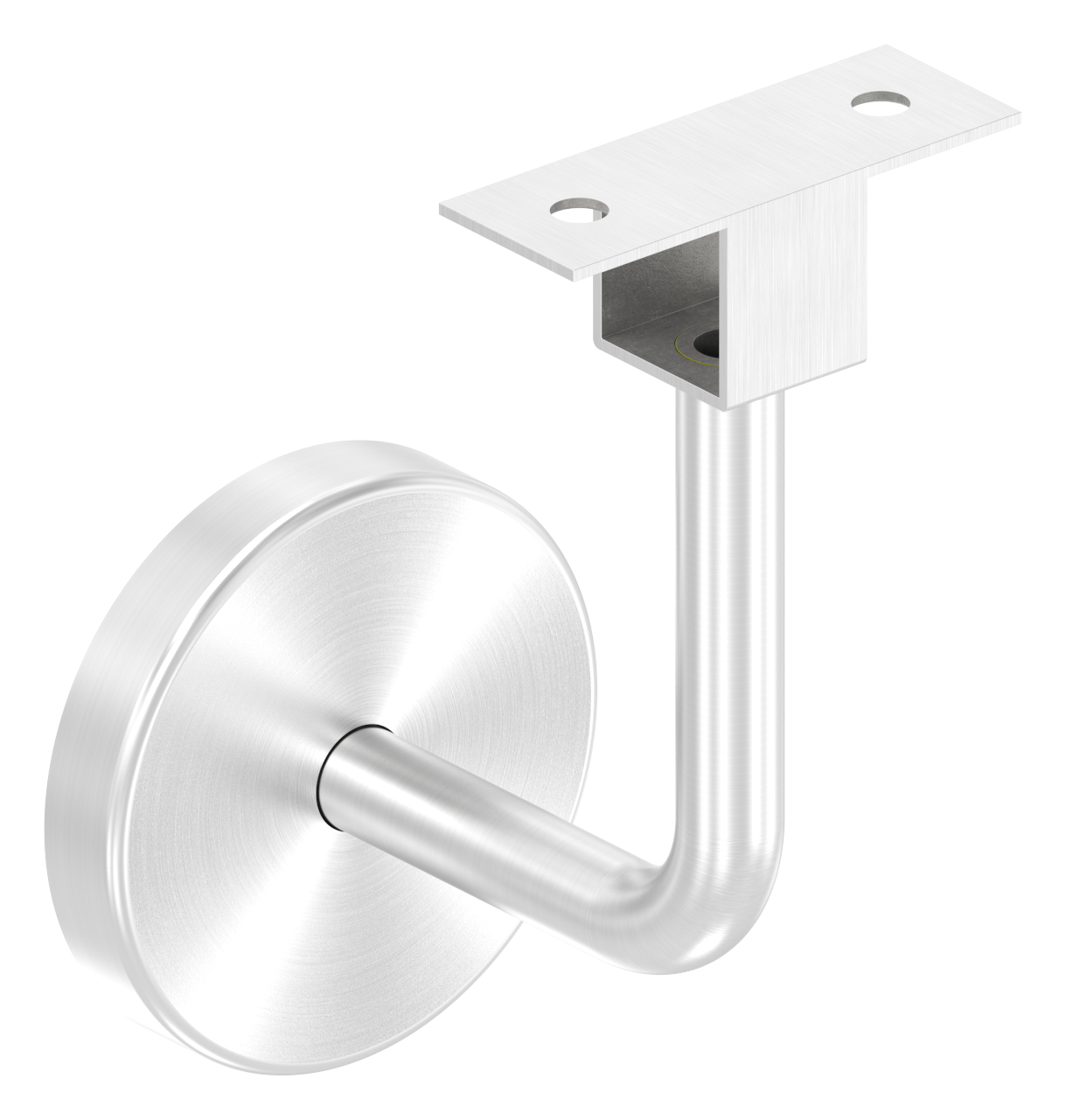 Handlaufhalter für LED Handlauf (Ronde und Bügel verschweißt), V2A Handlaufhalter für LED Handlauf (Ronde und Bügel verschweißt), V2A