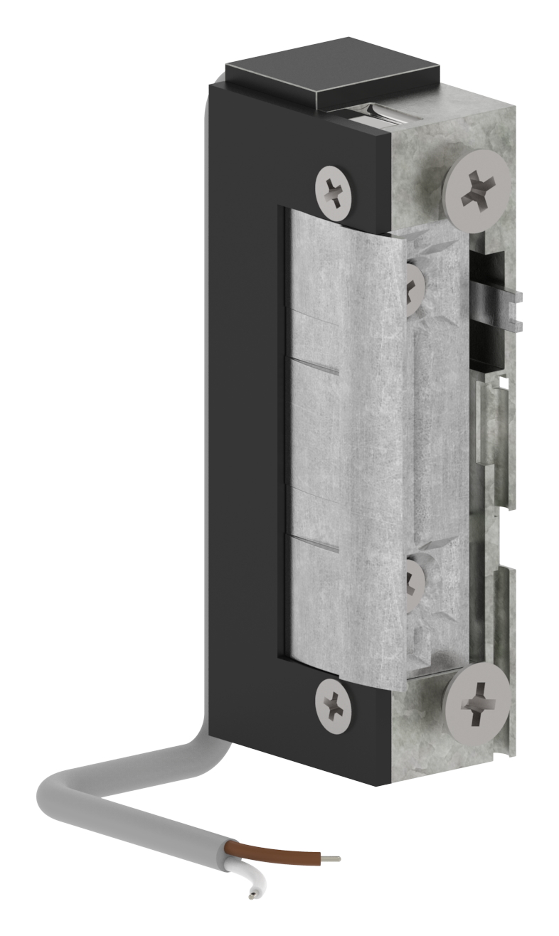 Elektrischer Türöffner, mit Entriegelung/Arretierung Elektrischer Türöffner, mit Entriegelung/Arretierung