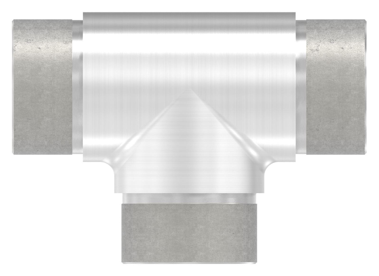 T-Stück, für Rohr 42,4x2,0mm, V4A