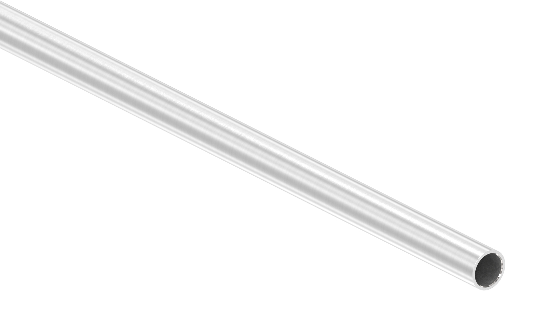 Edelstahlrohr, 20,0x2,0mm, L: 3000mm, V2A