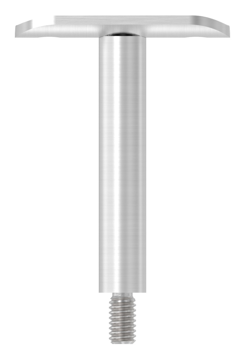 Stift Ø 14mm mit Handlaufanschlussplatte für Rohr 33,7mm, V2A