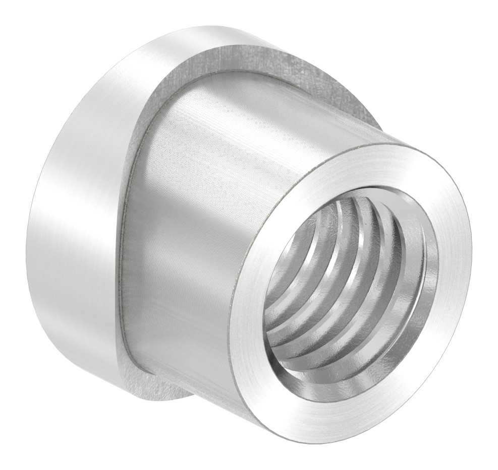 Gewindehülse, passend zu Torband 120-M12-VA, für Rohr 26,9mm, V2A Gewindehülse, passend zu Torband 120-M12-VA, für Rohr 26,9mm, V2A