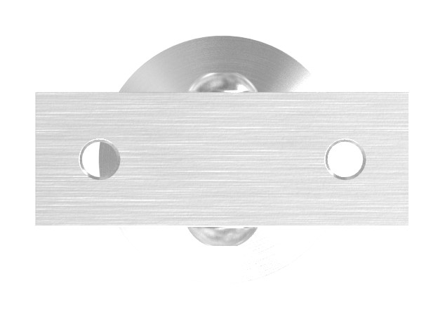 Rohrabschlussstopfen mit Stift für LED Handlauf, V2A Rohrabschlussstopfen mit Stift für LED Handlauf, V2A