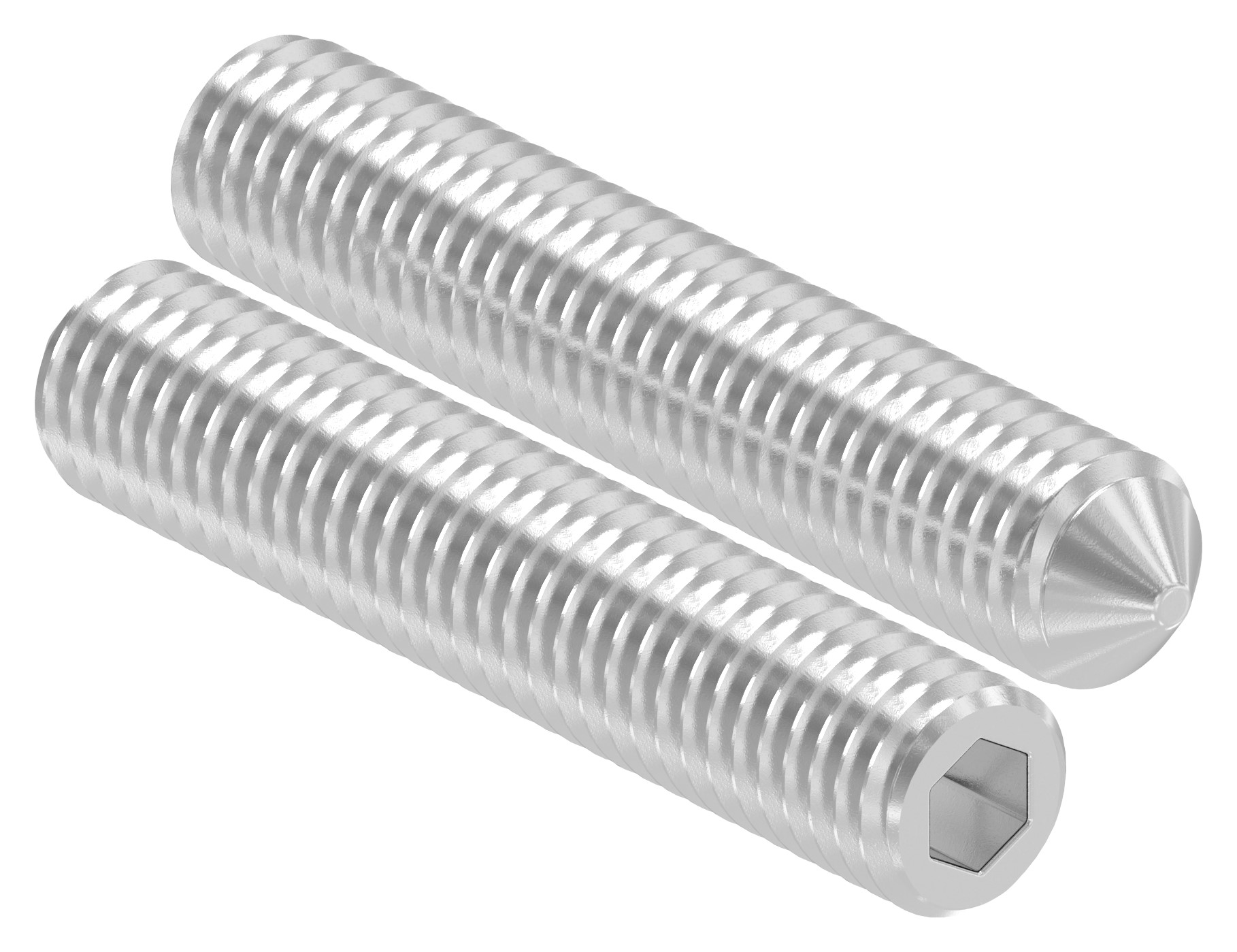 Gewindestift M8x45, V2A, DIN 914 / ISO 4027 Gewindestift M8x45, V2A, DIN 914 / ISO 4027