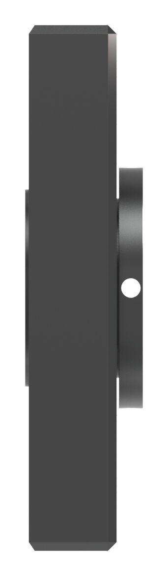 Montageplatte für RR eckig 70x120mm Montageplatte für RR eckig 70x120mm