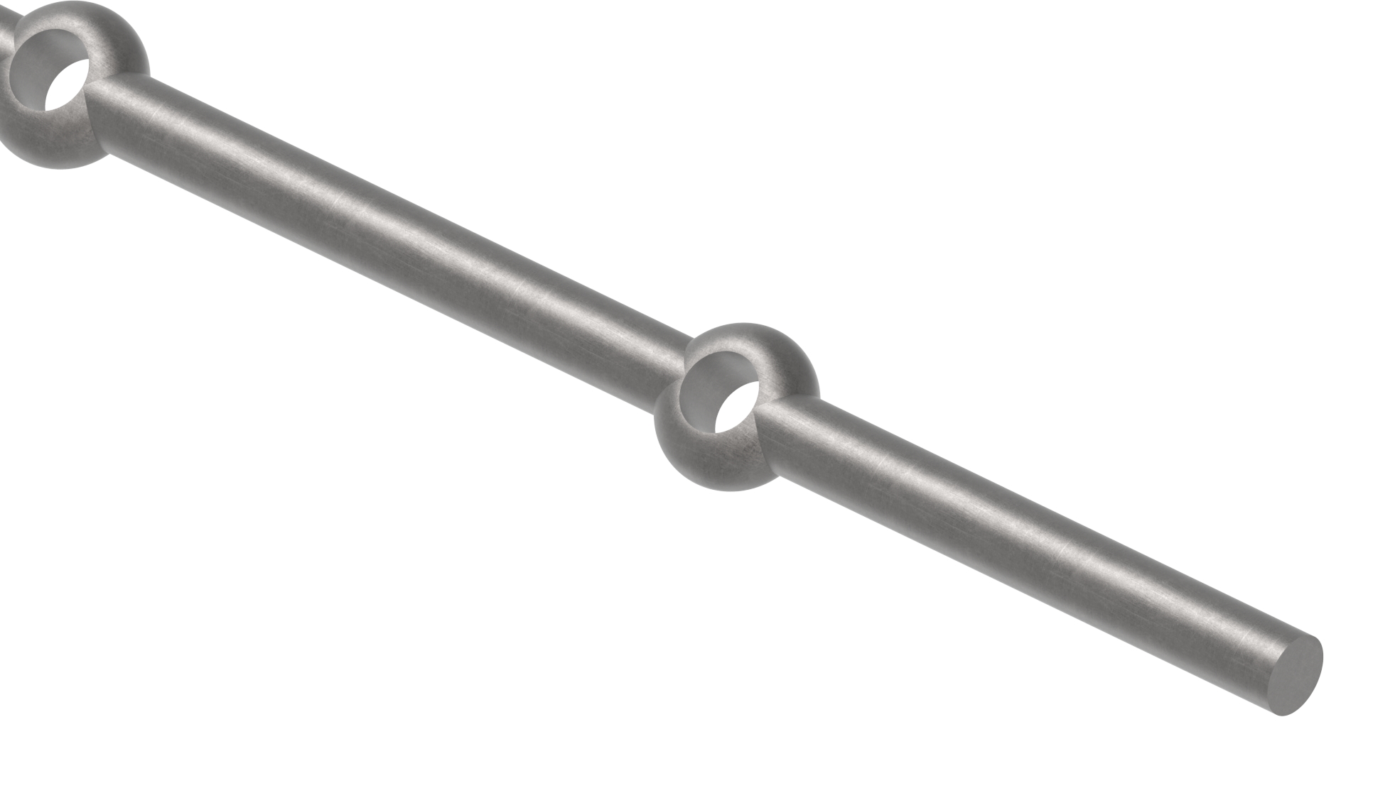 Lochleiste S235JR, 12mm, Lochabstand 120mm, 2000mm