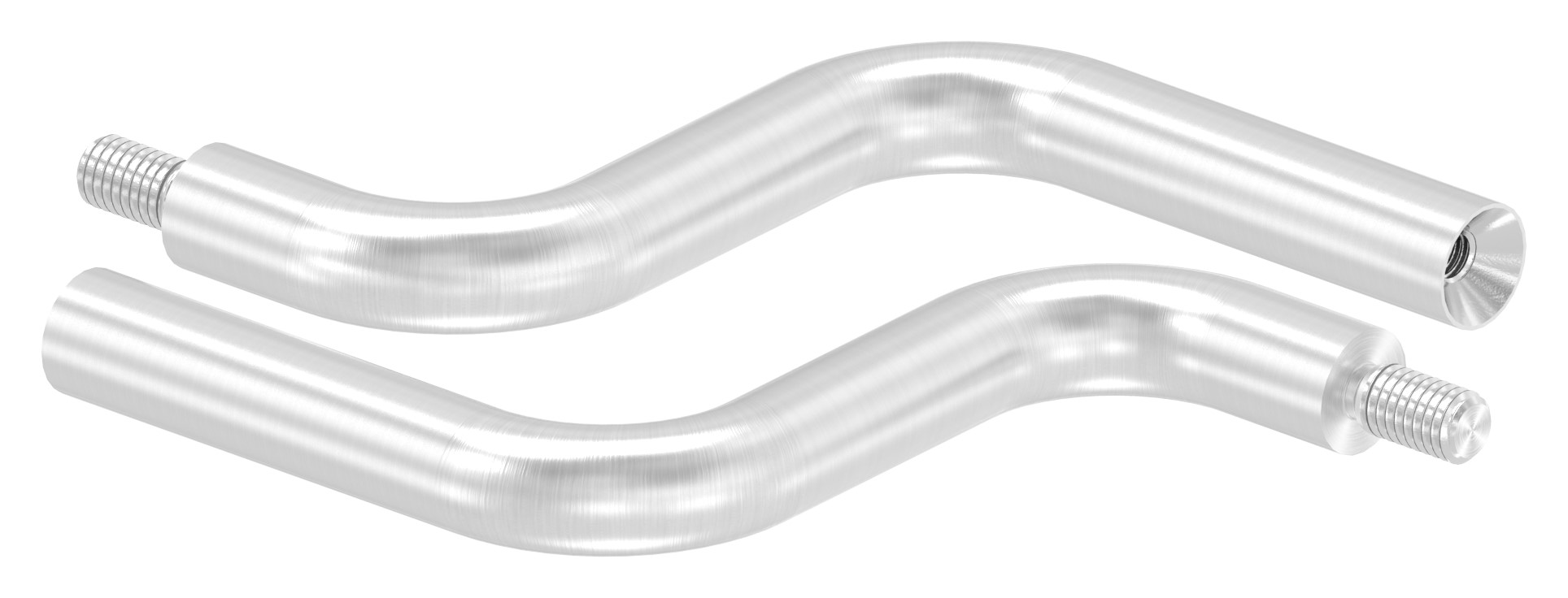 Bügel Ø 14mm, 2x 90° gebogen, V2A