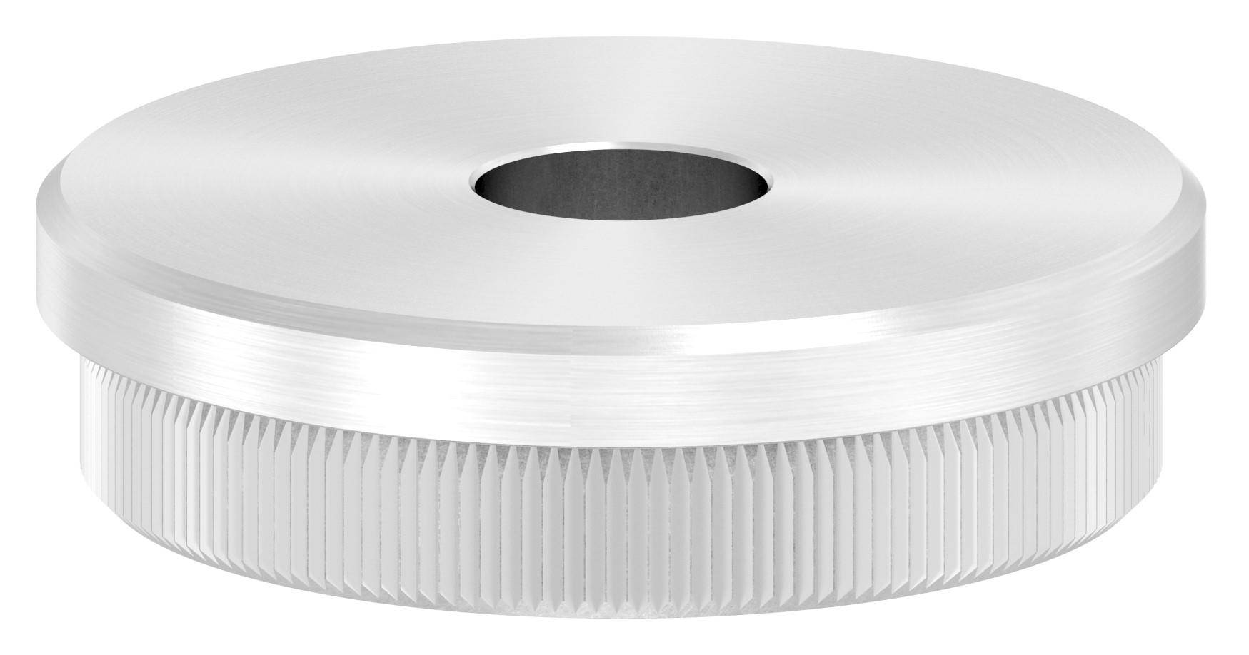 Rohrabschlussstopfen, für Rohr 48,3x2,0mm, V2A