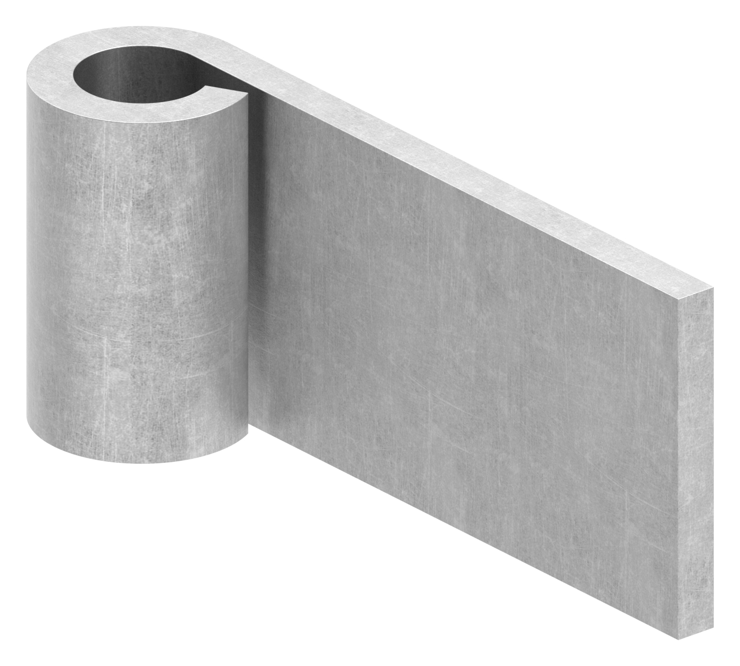 Anschweißband für Ø 13mm, L: 80mm Anschweißband für Ø 13mm, L: 80mm