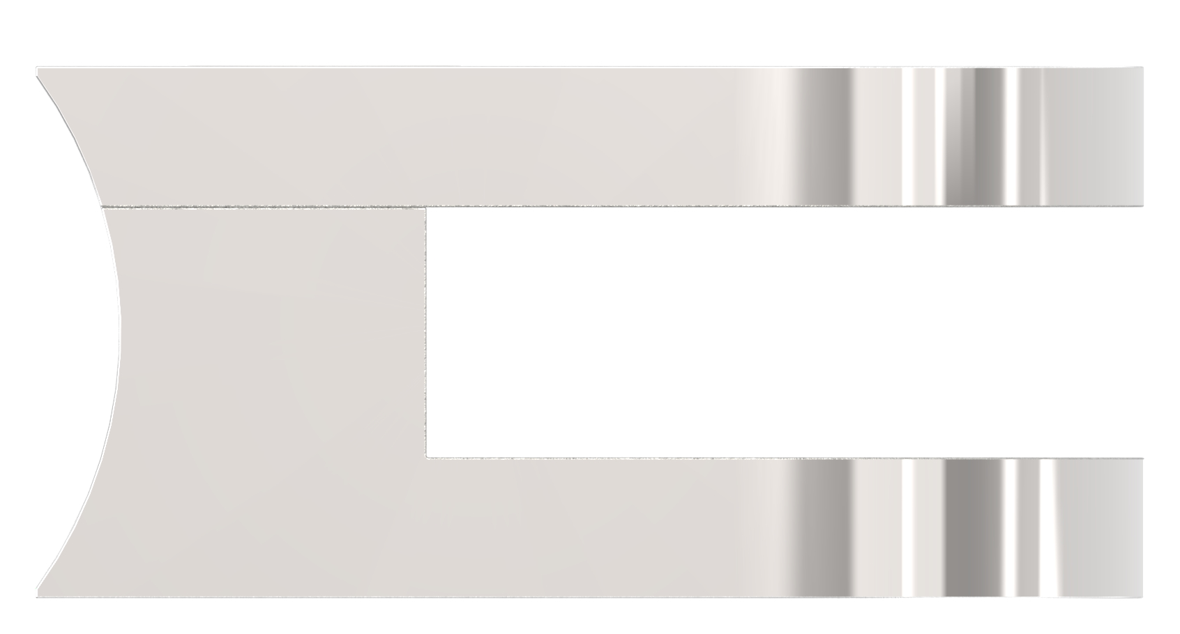 Glasklemme Mod. 30, Anschluss: 42,4mm, V4A Glasklemme Mod. 30, Anschluss: 42,4mm, V4A