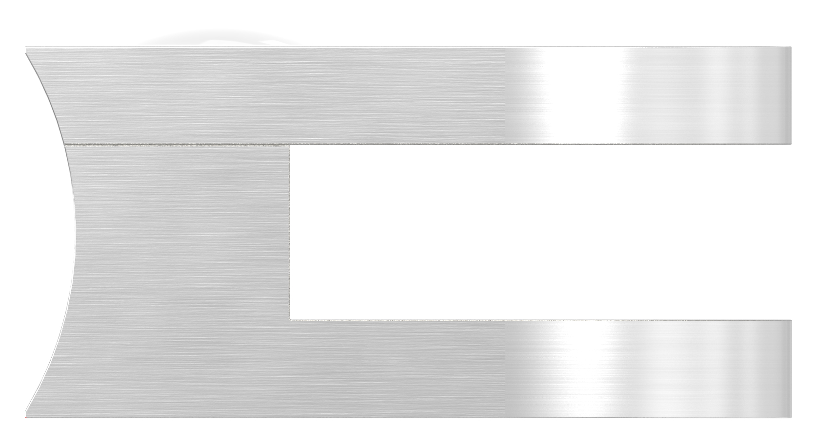 Glasklemme Mod. 30, Anschluss: 60,3mm, V4A