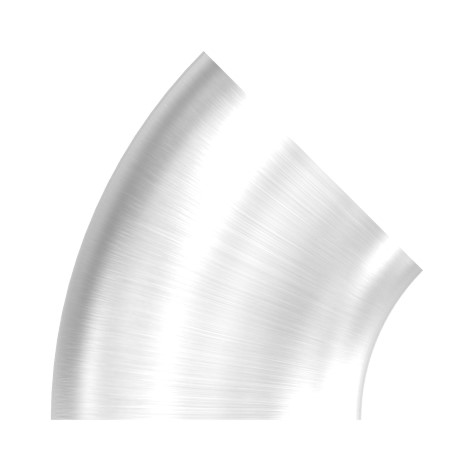 Schweißbogen 45°, 48,3x2,0mm, V2A