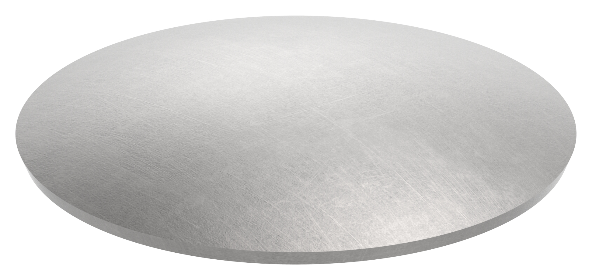 Halbrundschale 76x2,5mm, H: 10mm