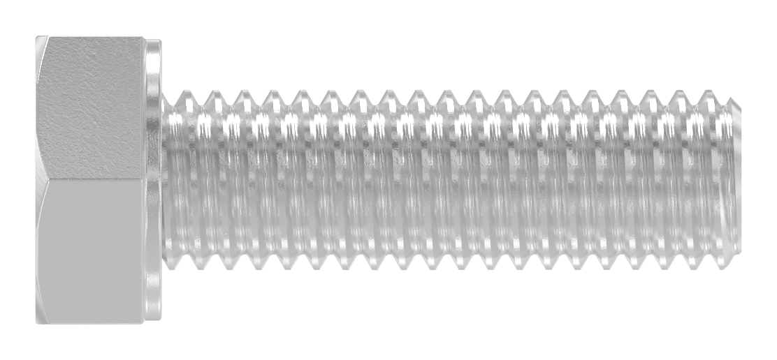 Sechskantschraube M5 x 16, A2, DIN 933 Sechskantschraube M5 x 16, A2, DIN 933