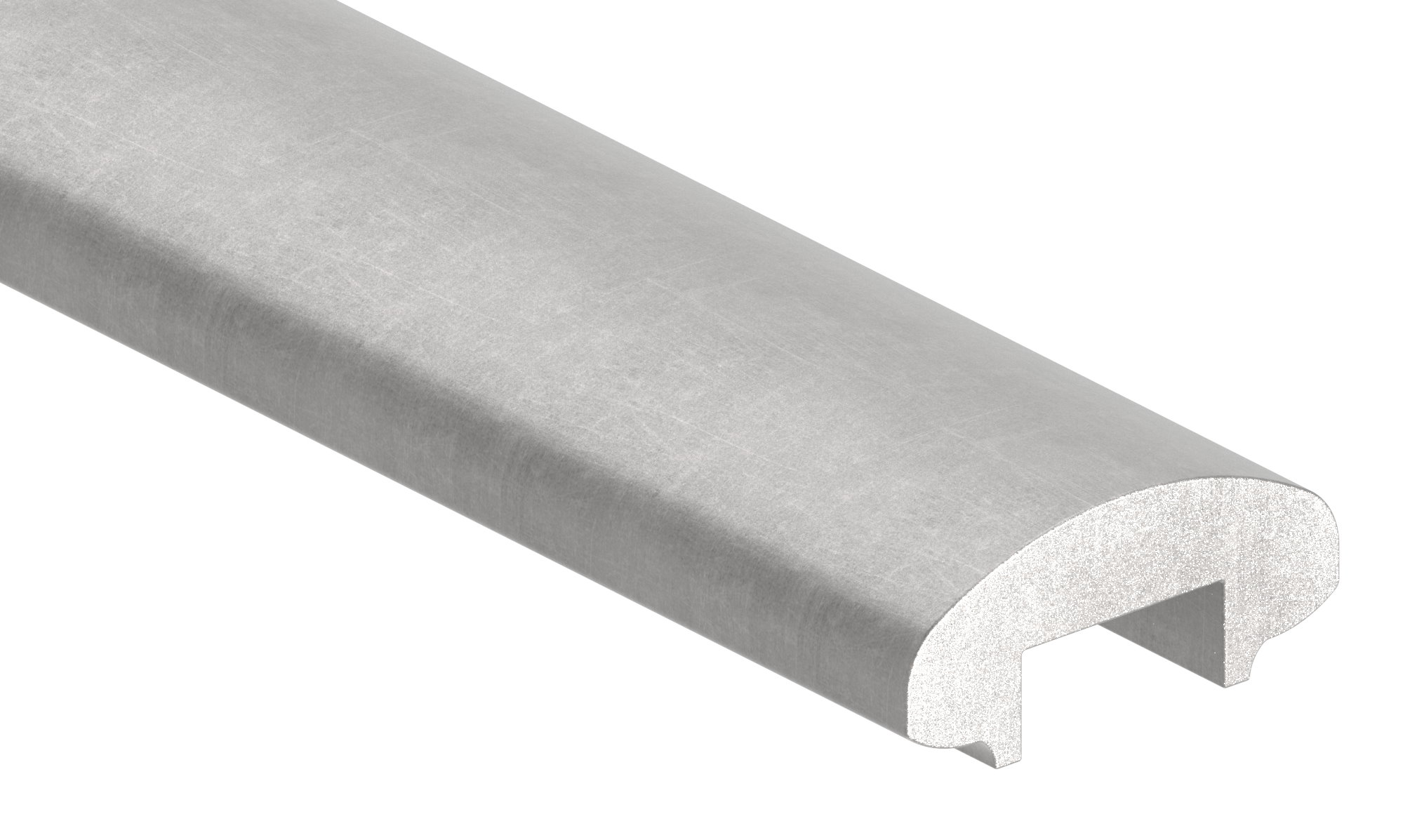 Handlauf 40x18mm mit Nut 18x8mm Länge 3m Handlauf 40x18mm mit Nut 18x8mm Länge 3m