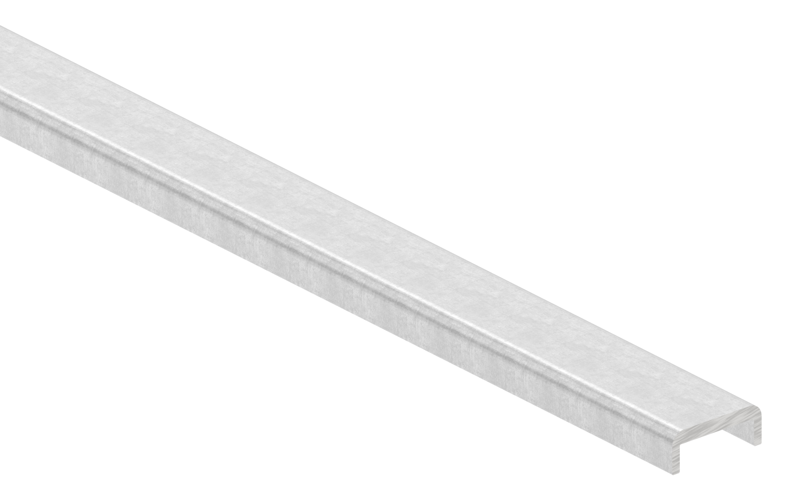 Kantenschutz EXTRA SLIM, für Glas 10,00 - 11,52mm, L: 6000mm, Aluminium roh