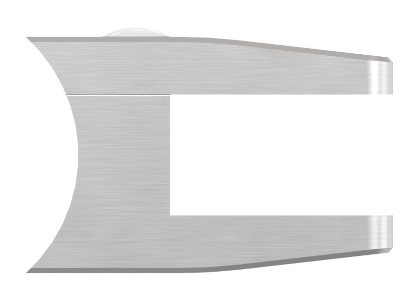 Glasklemme Mod. 39, Anschluss: 60,3mm, V4A Glasklemme Mod. 39, Anschluss: 60,3mm, V4A