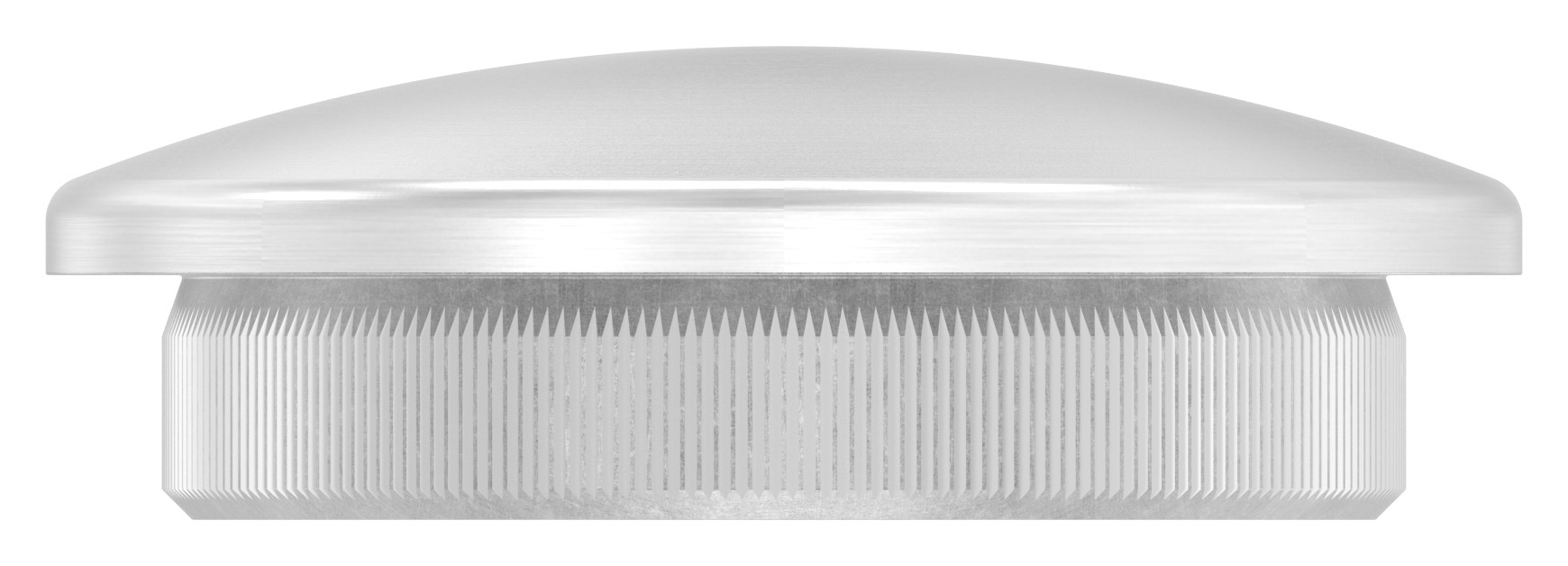 Rohrabschlussstopfen, für Rohr 48,3x4,0mm, V2A