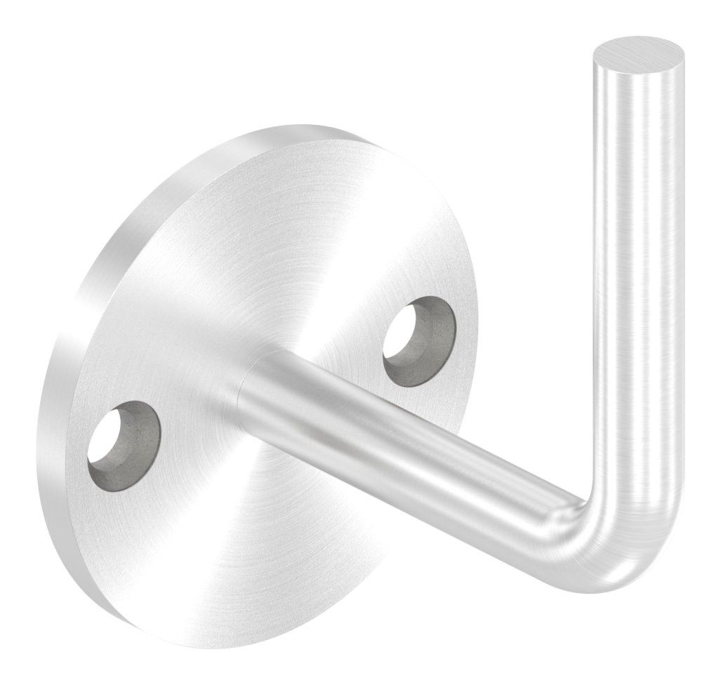 Handlaufhalter zum Anschweißen (Ronde und Bügel verschweißt), V2A