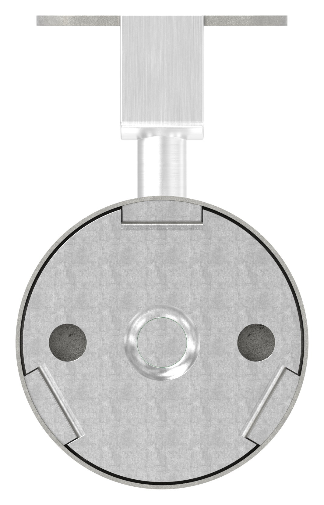 Handlaufhalter für LED Handlauf  (Ronde und Bügel verschweißt), V2A