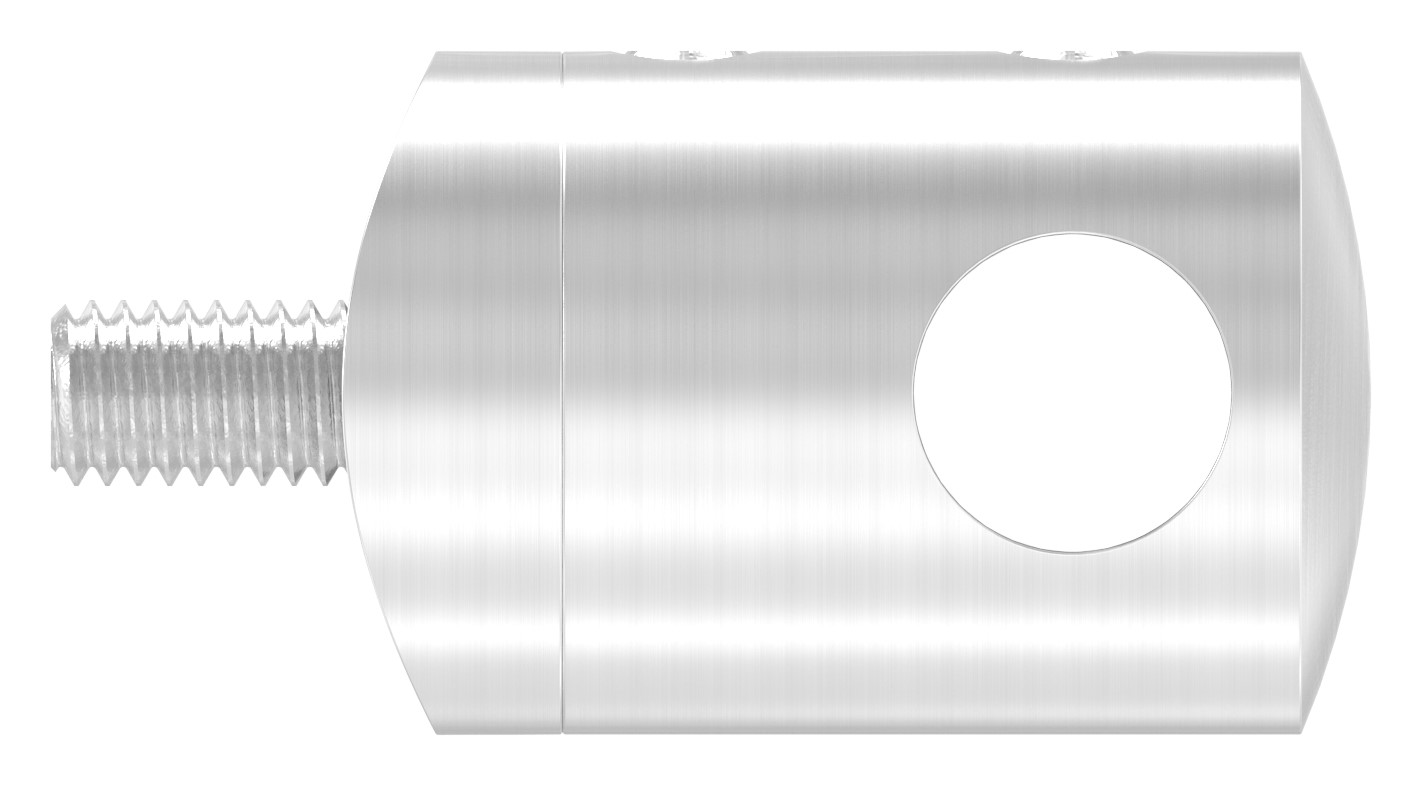 Querstabhalter für 42,4mm Rohr, 10,2mm Bohrung,V2A