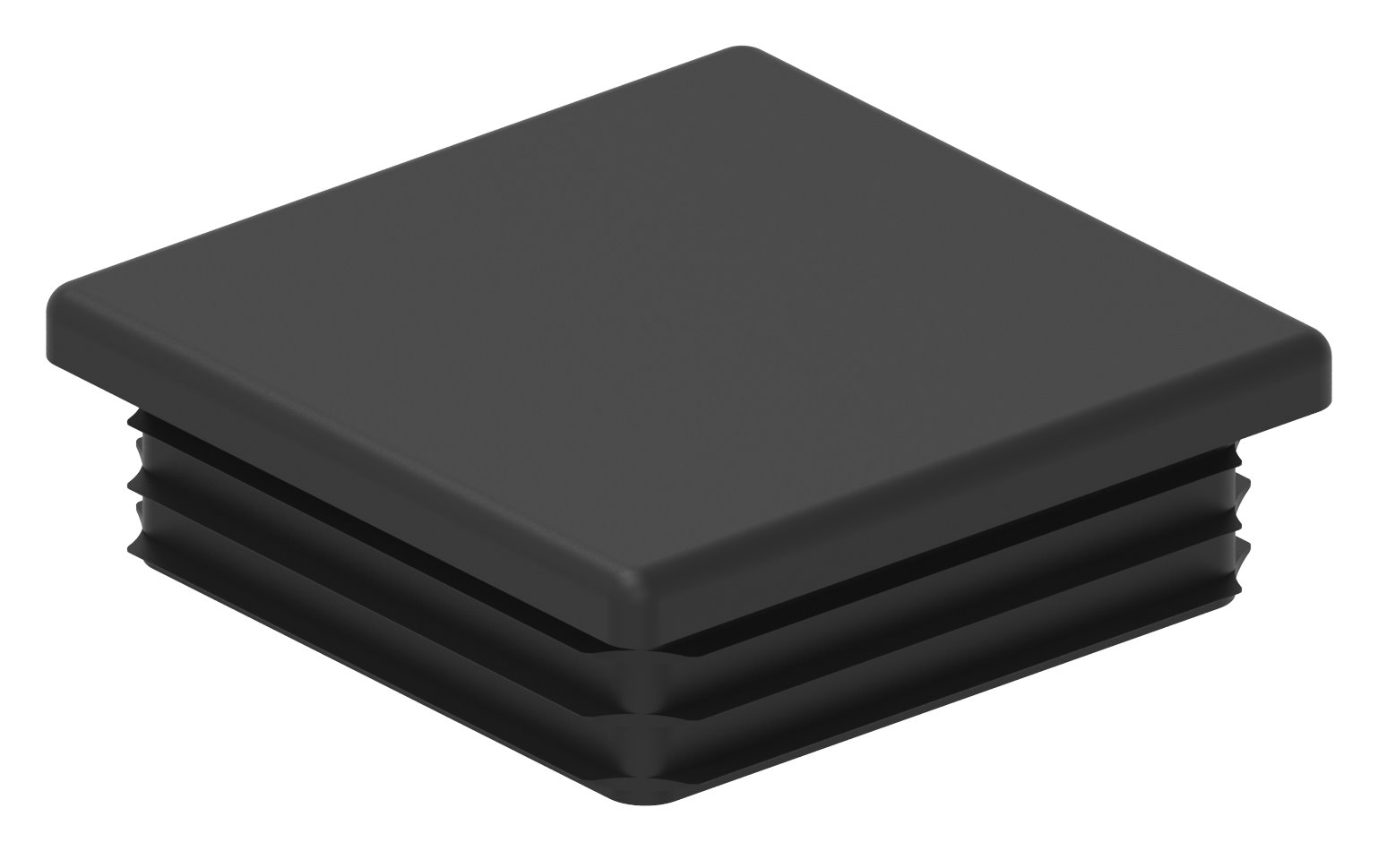 Kunststoffkappe für Quadratrohr 60x60mm