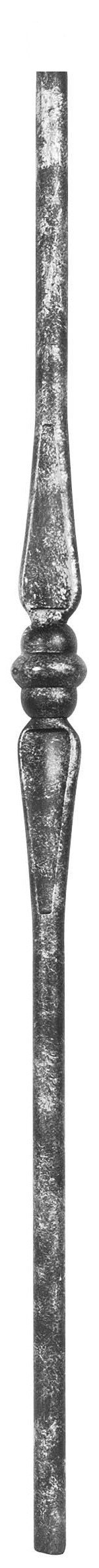 Anfangsstab Ø 25mm, glatt, H: 1200mm