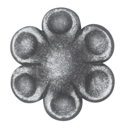 Rosette 5mm, Ø 95mm