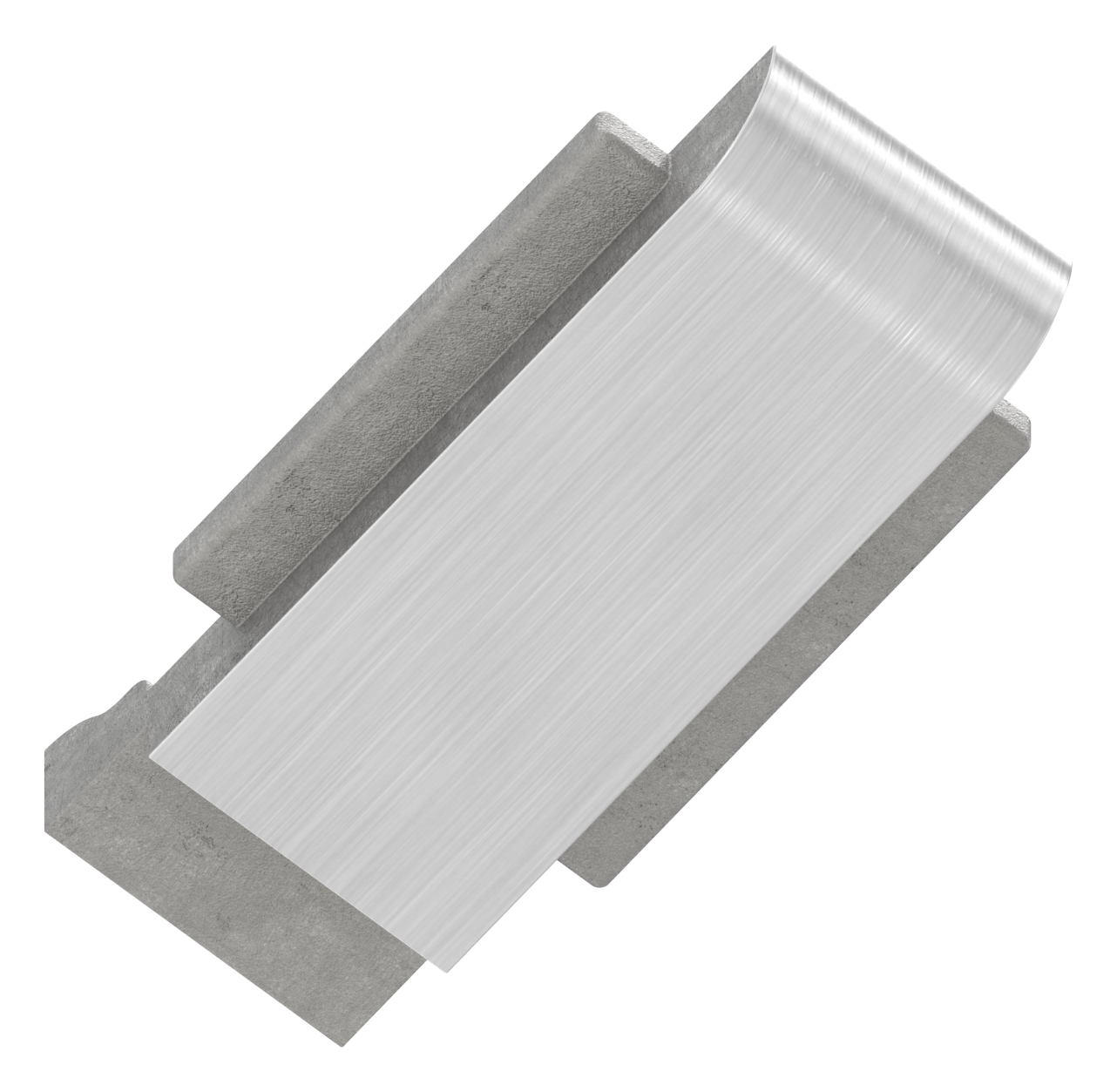 Sicherungsplatte für Mod. 34 , V2A Sicherungsplatte für Mod. 34 , V2A