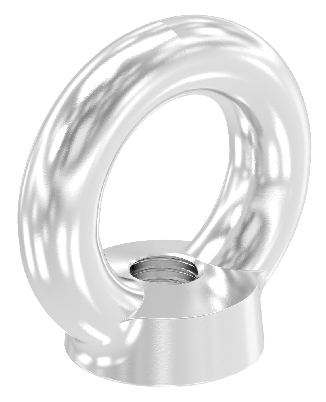 Ringmutter mit Innengewinde 12mm, V4A