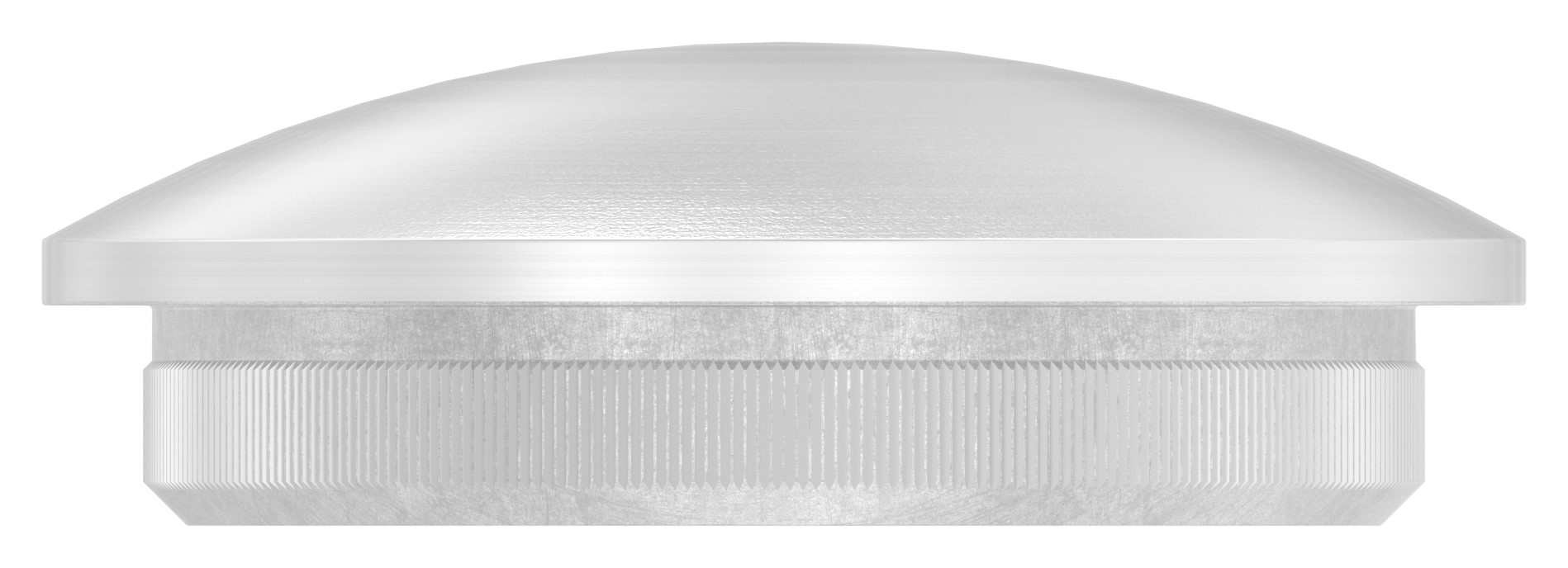 Rohrabschlussstopfen, für Rohr 33,7x2,5mm, V2A