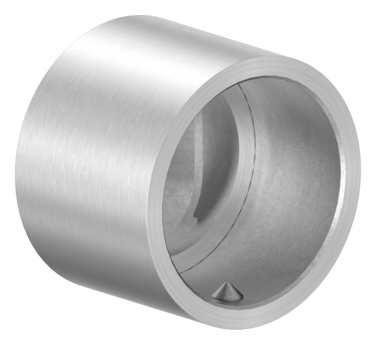 Wandbefestigung für Rohr 33,7mm, V2A Wandbefestigung für Rohr 33,7mm, V2A