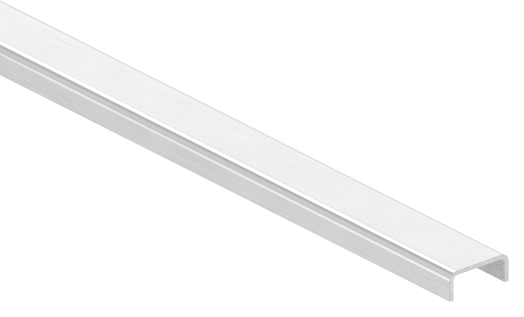 Kantenschutz EXTRA SLIM, für Glas 10,00 - 11,52mm, L: 6000mm, Edelstahl V4A