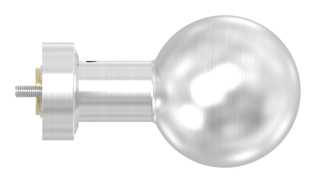Drückerknopf, Ø 50mm, drehbar, V2A Drückerknopf, Ø 50mm, drehbar, V2A