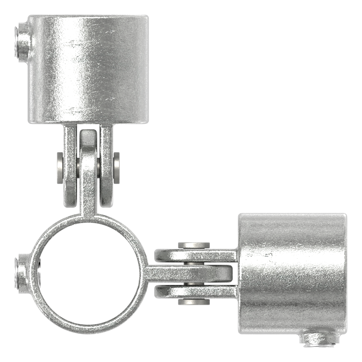 Gelenkstück, 90°, für Rohr Ø 48,3mm