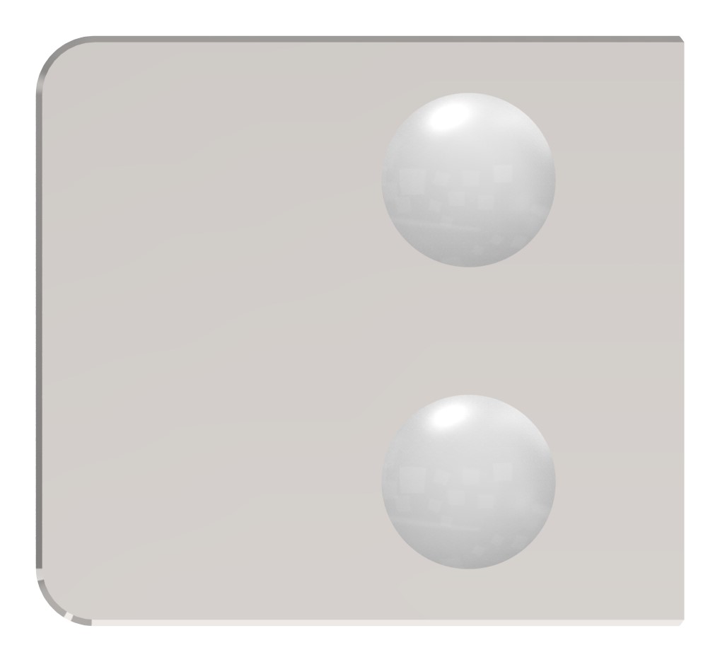 Glasklemme Mod. 31, Anschluss: 42,4mm, V4A Glasklemme Mod. 31, Anschluss: 42,4mm, V4A