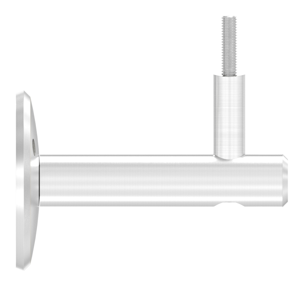Handlaufhalter zum Anschrauben, Linsenkopfschraube (Ronde und Bügel verschraubt), V2A
