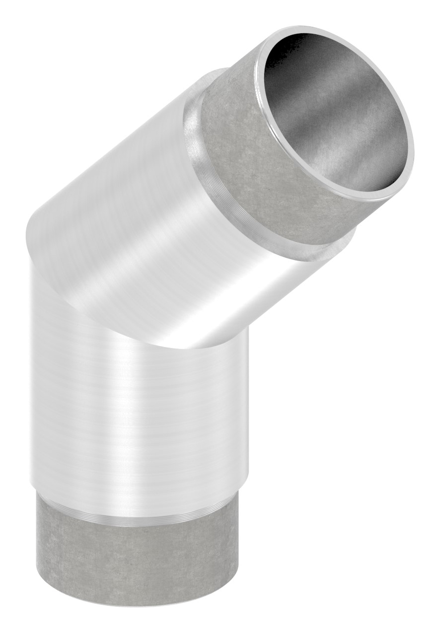 Eckstück 135°, für Rohr 42,4x2,0mm, V2A