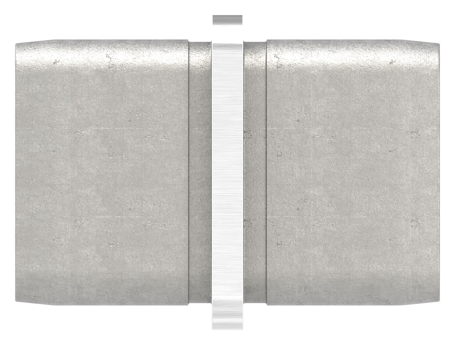 Verbinder für Rohr 40x40x3,0mm, V4A