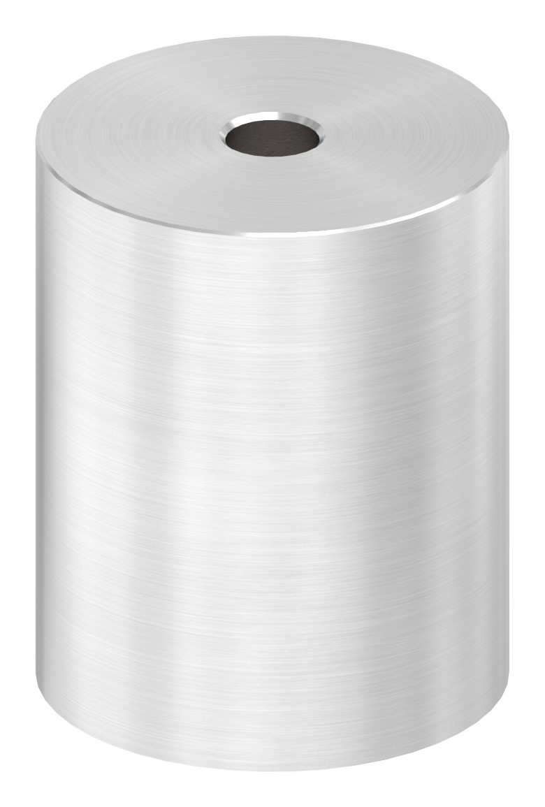 Unterteil Ø 40mm, mit Durchgangsbohrung , t: 50mm, V2A Unterteil Ø 40mm, mit Durchgangsbohrung , t: 50mm, V2A