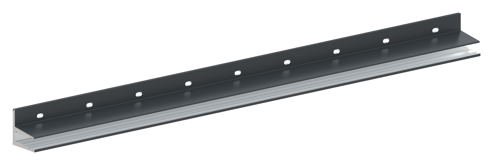 Vordachprofil eleganza canopy, L: 1805mm, RAL7016 Vordachprofil eleganza canopy, L: 1805mm, RAL7016