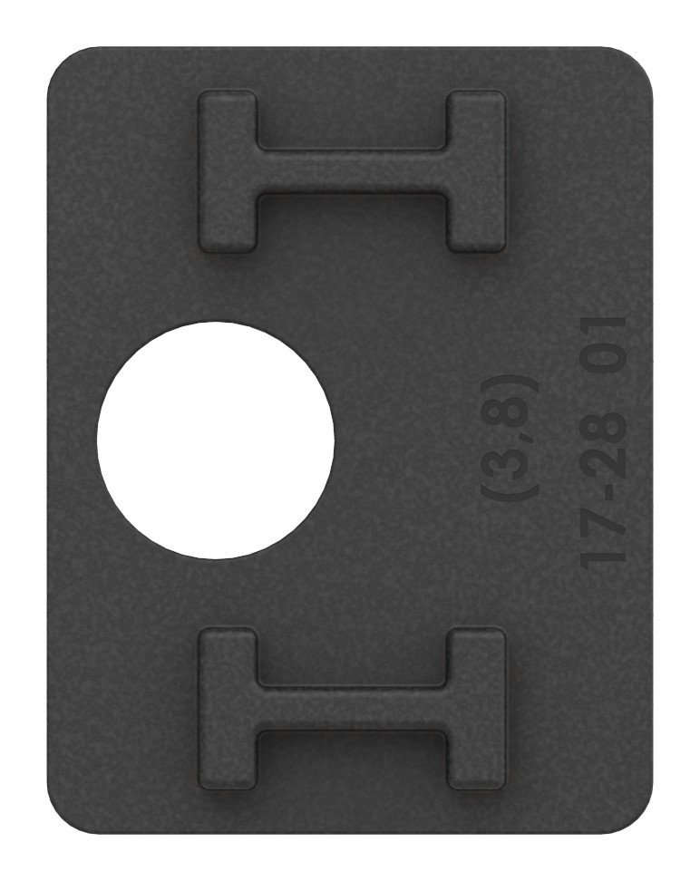 Gummi für Mod. 26, VSG-Glas 9,52mm