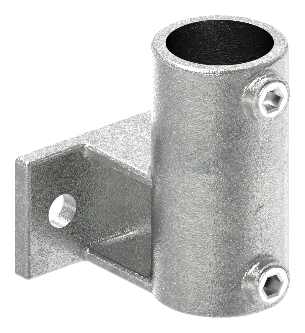 Wandhalter mit 2 Bohrungen, für Rohr Ø 42,4mm