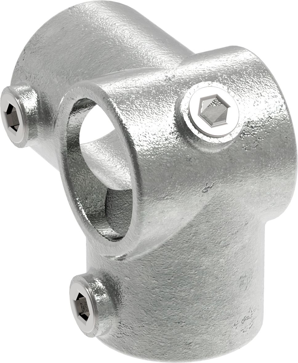 Eckstück, für Rohr Ø 42,4mm