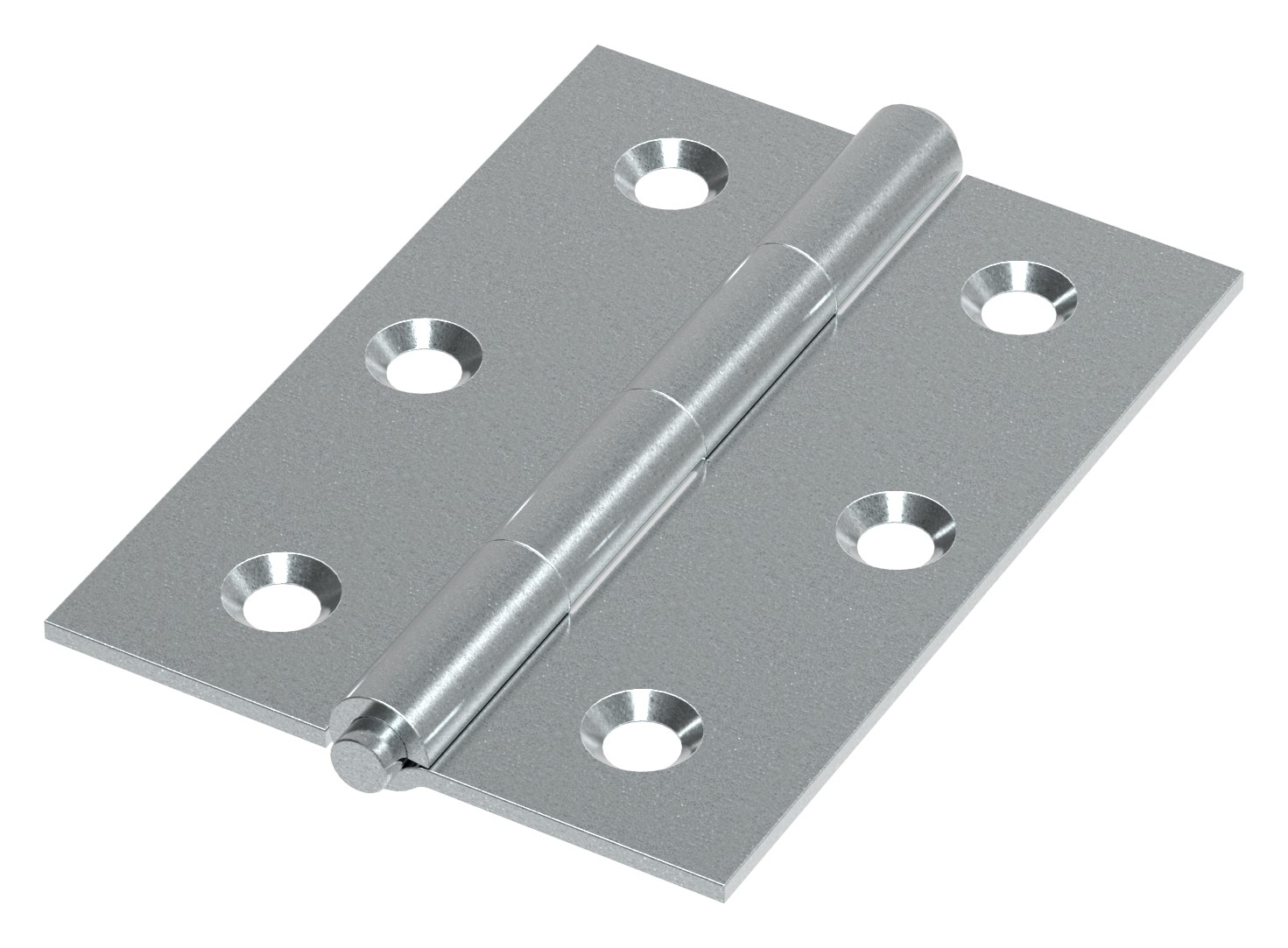Scharnier 63x45mm mit herausnehmbaren Zapfen