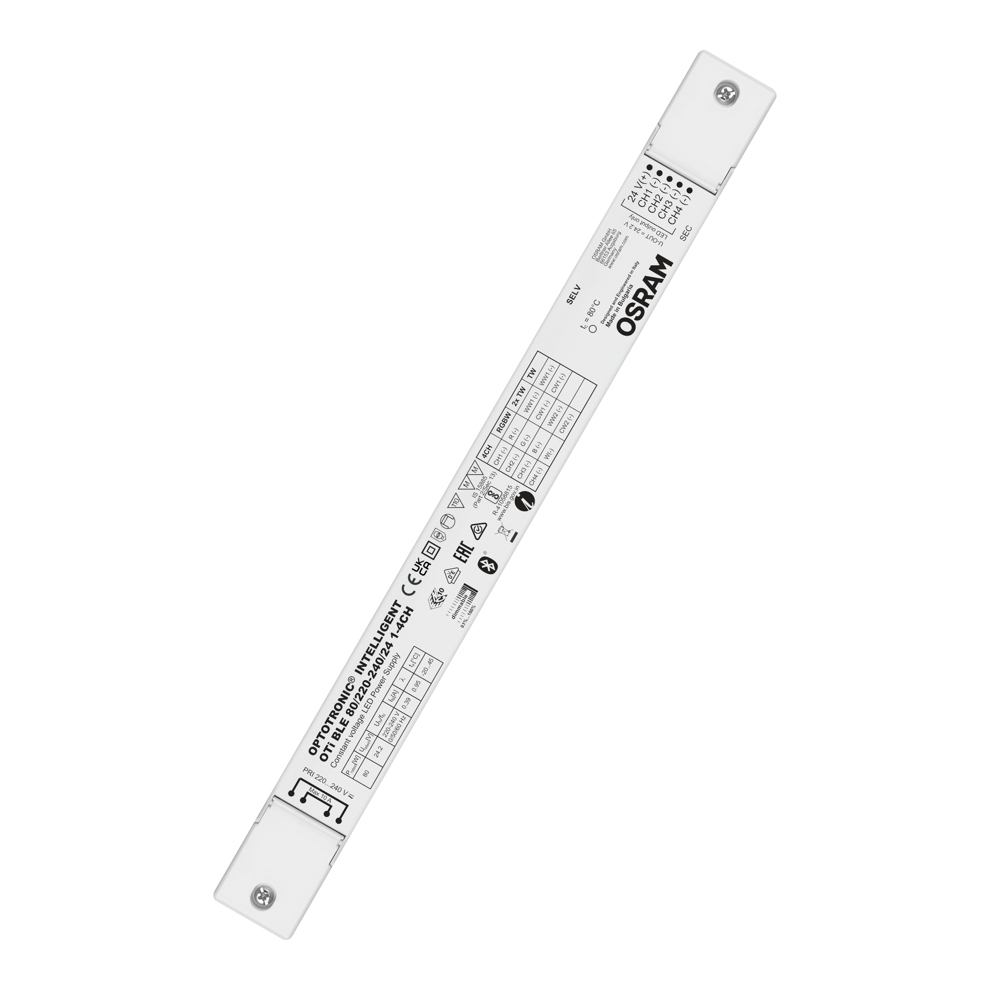 Netzteil 80W, 24V DC, IP20