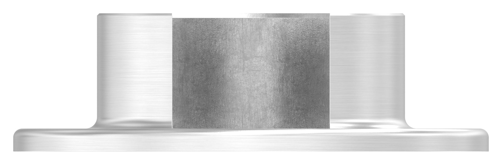 Wandbefestigung für Nutrohr 60,3x1,5mm, V4A