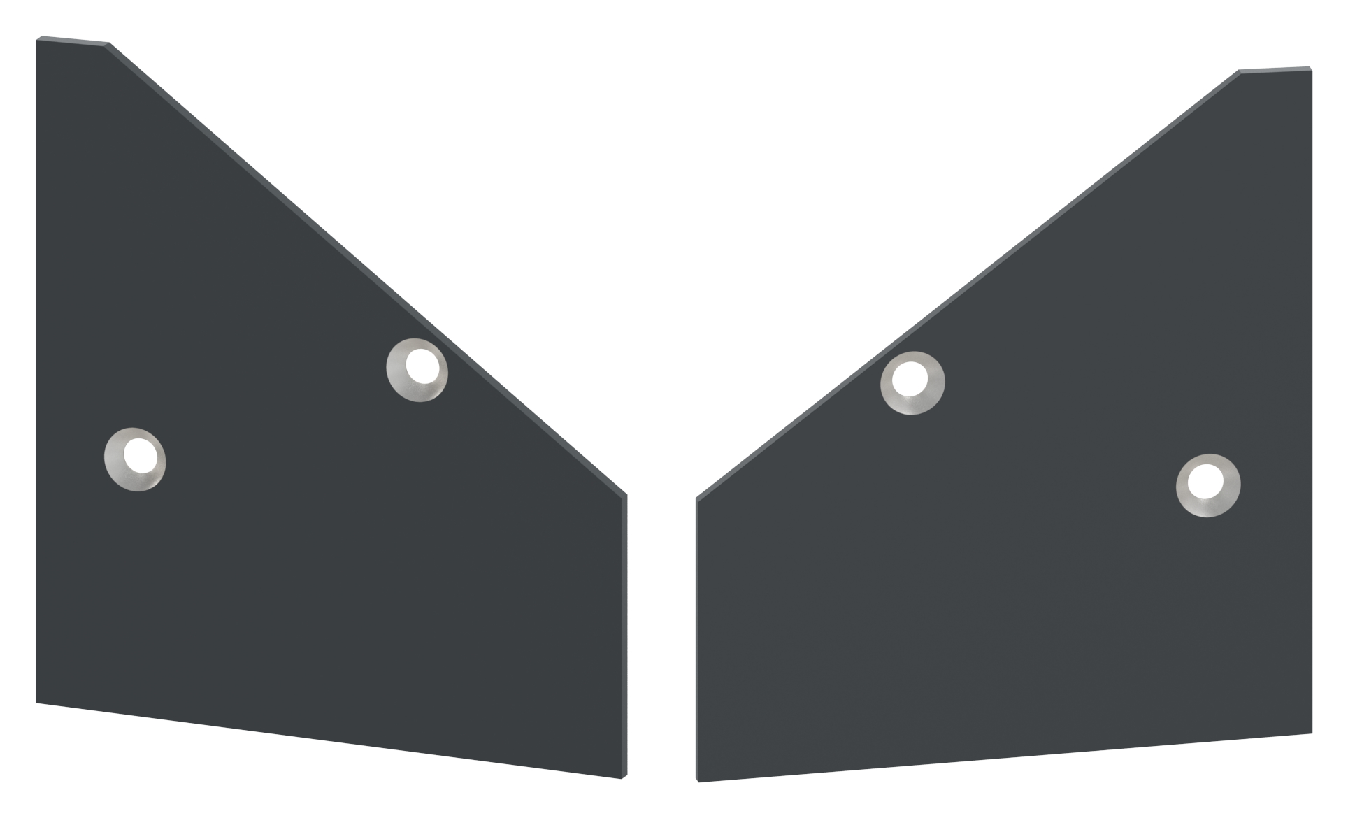 Montage-Set Glas 17,52mm eleganza canopy, für L: 3,000m